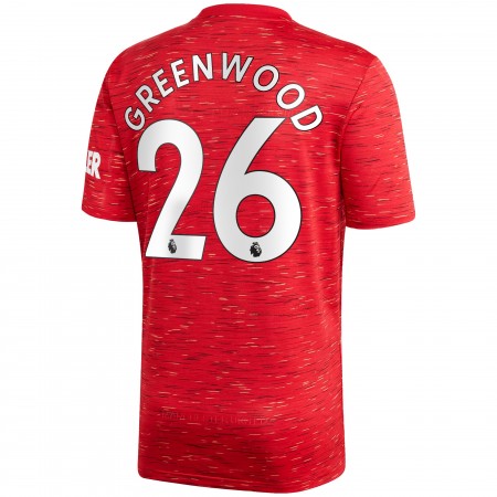 Billiga Fotbollströjor Manchester United Mason Greenwood 26 Hemma tröja 2020/21 Kortärmad